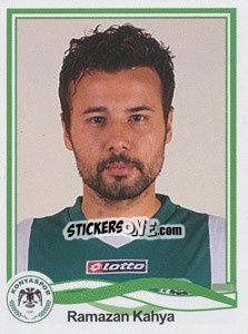 Sticker Ramazan Kahya - Spor Toto Süper Lig 2010-2011 - Panini