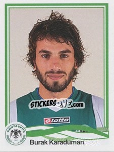 Cromo Burak Karaduman - Spor Toto Süper Lig 2010-2011 - Panini