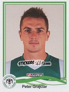 Sticker Peter Grajciar - Spor Toto Süper Lig 2010-2011 - Panini