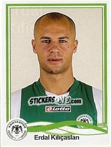Sticker Erdal Kiliçaslan - Spor Toto Süper Lig 2010-2011 - Panini