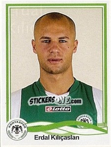 Sticker Erdal Kiliçaslan - Spor Toto Süper Lig 2010-2011 n. 284 - Panini