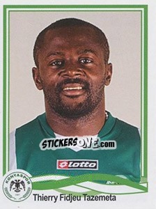 Sticker Thierry Fidjeu Tazemeta - Spor Toto Süper Lig 2010-2011 n. 286 - Panini
