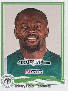 Sticker Thierry Fidjeu Tazemeta - Spor Toto Süper Lig 2010-2011 - Panini