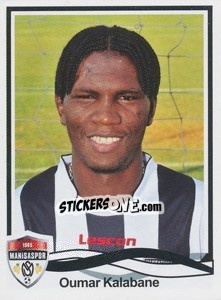Sticker Oumar Kalabane - Spor Toto Süper Lig 2010-2011 n. 295 - Panini