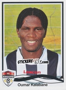 Sticker Oumar Kalabane - Spor Toto Süper Lig 2010-2011 - Panini