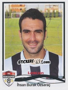 Sticker Ihsan Burak Özsaraç - Spor Toto Süper Lig 2010-2011 n. 298 - Panini