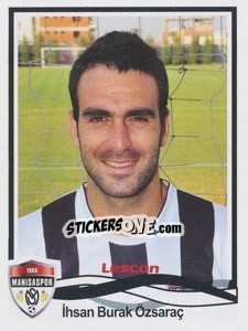 Cromo Ihsan Burak Özsaraç - Spor Toto Süper Lig 2010-2011 - Panini