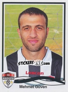 Cromo Mehmet Güven - Spor Toto Süper Lig 2010-2011 - Panini