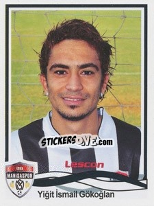 Sticker Yiğit Ismail Gökoğlan - Spor Toto Süper Lig 2010-2011 n. 304 - Panini