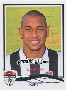 Sticker Kahe - Spor Toto Süper Lig 2010-2011 n. 310 - Panini
