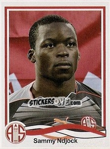 Cromo Sammy Ndjock - Spor Toto Süper Lig 2010-2011 n. 313 - Panini