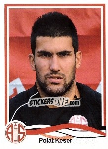 Sticker Polat Keser - Spor Toto Süper Lig 2010-2011 - Panini