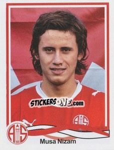 Sticker Musa Nizam - Spor Toto Süper Lig 2010-2011 - Panini