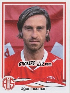 Cromo Uğur Inceman - Spor Toto Süper Lig 2010-2011 n. 323 - Panini