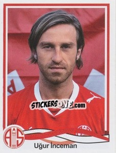 Sticker Uğur Inceman - Spor Toto Süper Lig 2010-2011 - Panini