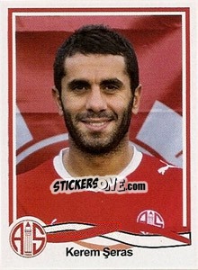 Sticker Kerem Seras - Spor Toto Süper Lig 2010-2011 n. 324 - Panini