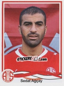 Sticker Sedat Ağçay - Spor Toto Süper Lig 2010-2011 - Panini
