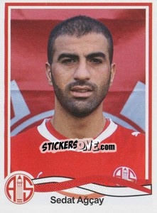 Sticker Sedat Ağçay - Spor Toto Süper Lig 2010-2011 n. 327 - Panini