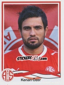 Sticker Kenan Özer - Spor Toto Süper Lig 2010-2011 - Panini