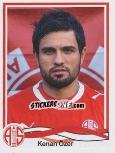 Cromo Kenan Özer - Spor Toto Süper Lig 2010-2011 n. 328 - Panini