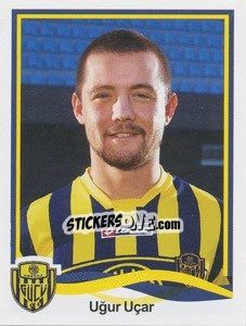 Sticker Uğur Uçar - Spor Toto Süper Lig 2010-2011 - Panini