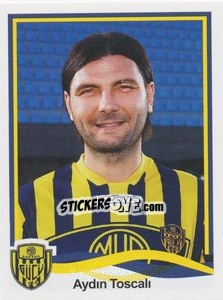 Sticker Aydin Toscali - Spor Toto Süper Lig 2010-2011 n. 338 - Panini