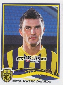 Sticker Michal Ryczard Zewlakow - Spor Toto Süper Lig 2010-2011 n. 340 - Panini