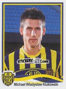Cromo Michael Wladyslaw Klukowski - Spor Toto Süper Lig 2010-2011 n. 341 - Panini