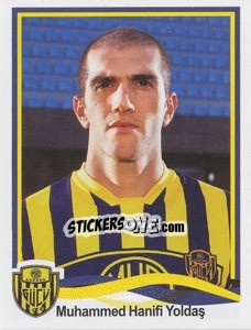 Cromo Muhammed Hanifi Yoldaş - Spor Toto Süper Lig 2010-2011 - Panini