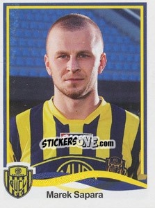 Sticker Marek Sapara - Spor Toto Süper Lig 2010-2011 - Panini