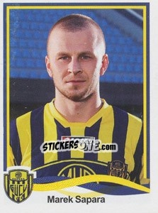 Sticker Marek Sapara - Spor Toto Süper Lig 2010-2011 n. 345 - Panini