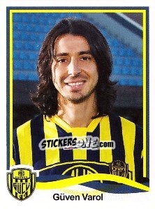 Sticker Güven Varol - Spor Toto Süper Lig 2010-2011 n. 346 - Panini
