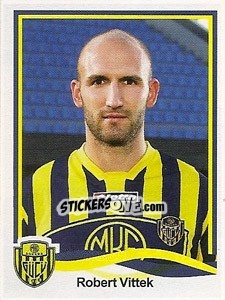 Sticker Robert Vittek - Spor Toto Süper Lig 2010-2011 n. 354 - Panini