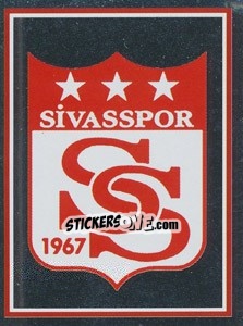 Sticker Emblem - Spor Toto Süper Lig 2010-2011 n. 355 - Panini