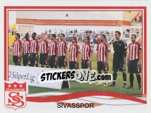 Sticker Team - Spor Toto Süper Lig 2010-2011 n. 356 - Panini