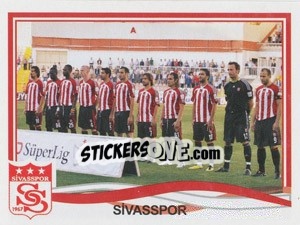 Sticker Team - Spor Toto Süper Lig 2010-2011 - Panini