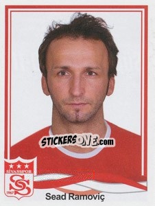 Sticker Sead Ramoviç - Spor Toto Süper Lig 2010-2011 n. 357 - Panini