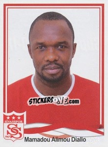Sticker Mamadou Alimou Diallo - Spor Toto Süper Lig 2010-2011 n. 361 - Panini