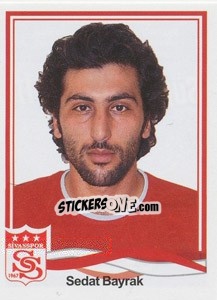 Sticker Sedat Bayrak - Spor Toto Süper Lig 2010-2011 - Panini