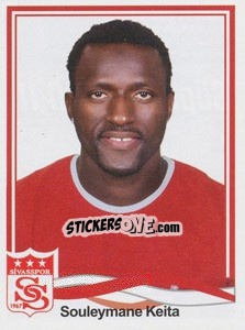 Sticker Souleymane Keita - Spor Toto Süper Lig 2010-2011 n. 368 - Panini