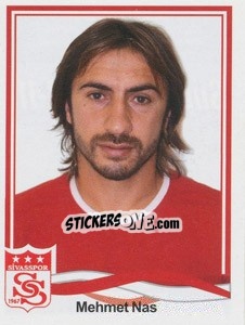 Sticker Mehmet Nas - Spor Toto Süper Lig 2010-2011 - Panini