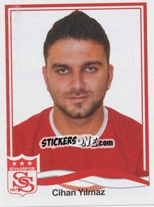 Sticker Cihan Yilmaz - Spor Toto Süper Lig 2010-2011 - Panini