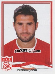 Figurina Ibrahim Sahin - Spor Toto Süper Lig 2010-2011 n. 373 - Panini