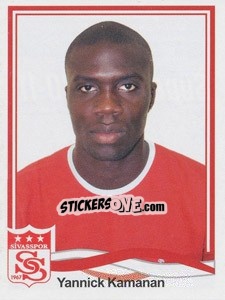 Cromo Yannick Kamanan - Spor Toto Süper Lig 2010-2011 - Panini