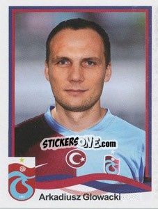 Sticker Arkadiusz Glowacki - Spor Toto Süper Lig 2010-2011 - Panini