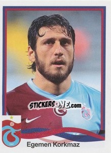 Cromo Egemen Korkmaz - Spor Toto Süper Lig 2010-2011 n. 384 - Panini
