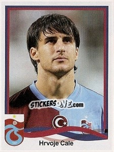 Sticker Hrvoje Cale - Spor Toto Süper Lig 2010-2011 n. 385 - Panini