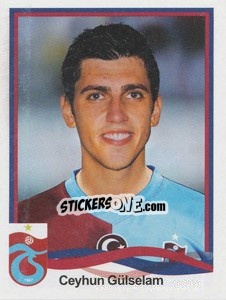 Figurina Ceyhun Gülselam - Spor Toto Süper Lig 2010-2011 n. 387 - Panini