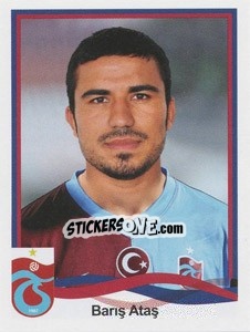 Sticker Bariş Ataş - Spor Toto Süper Lig 2010-2011 - Panini