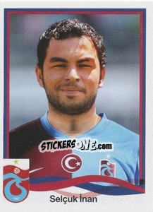 Sticker Selçuk Inan - Spor Toto Süper Lig 2010-2011 n. 390 - Panini
